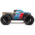 ARRMA RC Monster Truck: 1/10 Granite Voltage MEGA 2WD SRS RTR with 2.4GHz Radio | 1800mAh 6C NiMH Battery | Charger | 1:10 Scale (Blue/Black), ARA102727T2