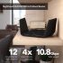 NETGEAR Nighthawk 12-Stream AX12 Wi-Fi 6 Router (RAX200) - AX11000 Tri-Band Wireless Speed (Up to 10.8 Gbps) | 2,500 Square Feet Coverage