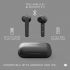 Urbanista Paris True Wireless Earphones 20H Playtime Wireless Charging Case, Bluetooth 5.0, Noise Cancelling Earphones with Touch Controls + Built-in Mic, Compatible with Android and iOS