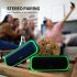 DOSS SoundBox Pro Portable Wireless Speaker with 20W Stereo Sound, Active Extra Bass, IPX5 Waterproof, Wireless Stereo Pairing, Multi-Colors Lights, 20 Hrs Playtime