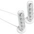 Harman Kardon SoundSticks 4-2.1 Bluetooth Speaker System with Deep Bass and Inspiring Industrial Design - White