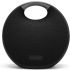 Harman Kardon Onyx Studio 6 Wireless Bluetooth Speaker - IPX7 Waterproof Extra Bass Sound System with Rechargeable Battery and Built-in Microphone - Black