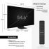 SAMSUNG 55-inch Class QLED Q90T Series - 4K UHD Direct Full Array 16X Quantum HDR 12X Smart TV