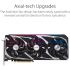 ASUS ROG Strix NVIDIA GeForce RTX 3060 OC Edition Gaming Graphics Card (PCIe 4.0, 12GB GDDR6, HDMI 2.1, DisplayPort 1.4a, Axial-tech Fan Design, 2.7-Slot, Super Alloy Power II, GPU Tweak II)
