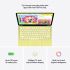 Apple - MacBook Neo 13-inch Laptop - 512GB - A18 Pro chip with 6‑core CPU and 5‑core GPU - Magic Keyboard with Touch ID - Citrus