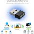 ASUS USB-AC53 AC1200 Nano USB Dual-Band Wireless Adapter, MU-Mimo, Compatible for Windows XP/Vista/7/8/1/10, Black