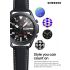 SAMSUNG Galaxy Watch 3 (45mm, GPS, Bluetooth) Smart Watch with Advanced Health Monitoring, Fitness Tracking, and Long lasting Battery - Mystic Black (HK Version)