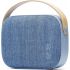 Vifa Helsinki Bluetooth Speaker, Hi-Resolution Bluetooth 4.0 Wireless Speakers, Portable Mini Speaker in Handle Bag Look, High-Performance Private Speaker with Stylish Appearance (2022 Version Aqua Blue)