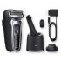 Braun Electric Razor for Men, Series 70-7001cc-7071cc 360 Flex Head Electric Shaver with Beard Trimmer, Rechargeable, Wet & Dry with Clean & Charging Station and Travel Case