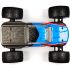 ARRMA RC Monster Truck: 1/10 Granite Voltage MEGA 2WD SRS RTR with 2.4GHz Radio | 1800mAh 6C NiMH Battery | Charger | 1:10 Scale (Blue/Black), ARA102727T2