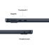 Apple - 13-inch MacBook Air M4 chip 512GB SSD 24GB Memory -10-Core CPU 10-Core GPU Built for Apple Intelligence - Midnight