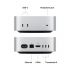 Apple - Mac mini Desktop - M4 chip - 256GB SSD - 16GB Memory - 10-Core-CPU - 10-Core-GPU - Built for Apple Intelligence - Silver