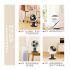 Sezze YK-688W DC Variable Frequency Motor Air Circulating Fan 3D Touch Control Panel, Remote 220V 50Hz 22W - 2022 White