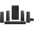 Philips CS5530B Zenit cinema speakers 5.1 Bluetooth NFC HDMI 4K2K pass-through for ultra HD content enjoyment