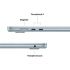 Apple - 15-inch MacBook Air M4 chip 10-Core CPU 10-Core GPU 16GB Unified Memory Built for Apple Intelligence