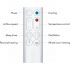 Dyson Hot+Cool™ AM09 Jet Focus heater and fan, White/Silver