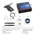 Intel PCIe Dual Band Adapter AX200 Wi-Fi 6 Bluetooth 5.1 Network WiFi Card 802.11ax/ac 2.4G 5G RGB Desktop PC