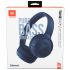 JBL Tune 510BT: Wireless On-Ear Headphones with Purebass Sound - Blue