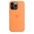 Apple iPhone 13 Pro Max Silicone Case with MagSafe-Marigold-6.7-Inch