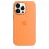 Apple iPhone 13 Pro Silicone Case with MagSafe-Marigold-6.1-Inch