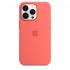 Apple iPhone 13 Pro Max Silicone Case with MagSafe-Pink Pomelo-6.7-Inch