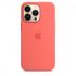 Apple iPhone 13 Pro Max Silicone Case with MagSafe-Pink Pomelo-6.7-Inch