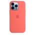 Apple iPhone 13 Pro Max Silicone Case with MagSafe-Pink Pomelo-6.7-Inch