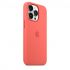 Apple iPhone 13 Pro Silicone Case with MagSafe-Pink Pomelo-6.1-Inch