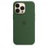 Apple iPhone 13 Pro Silicone Case with MagSafe-Clover-6.1-Inch