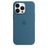 Apple iPhone 13 Pro Silicone Case with MagSafe-Blue Jay-6.1-Inch