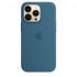 Apple iPhone 13 Pro Silicone Case with MagSafe-Blue Jay-6.1-Inch
