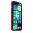 Apple iPhone 13 Pro Silicone Case with MagSafe-Red-6.1-Inch