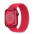 Apple Watch Series 8 (PRODUCT) RED Aluminum Case with Braided Solo Loop