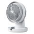 Sezze YK-648s Plus 9-Inches 3D Air Circulating Electric Fan 42W 220V 65dB -White