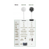 Sezze Y-289W Wireless Circulating Fan, 360° Rice Field Breeze Patent, Fully Washable, Ultra-Quiet & Portable, For Camping & Home Use