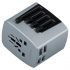 MOMAX 1-World 4 USB AC Travel Adapter 22.5W AC100-230V