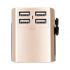 MOMAX 1-World 4 USB AC Travel Adapter 22.5W AC100-230V