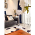 Sezze Y288W 12-Inches Electric Fan Dual Use, Japanese Design AI Temperature Control, Indoor air circulation 360 degree