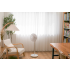 Sezze Y288W 12-Inches Electric Fan Dual Use, Japanese Design AI Temperature Control, Indoor air circulation 360 degree
