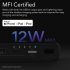 LevPower M10 USB-C Power Bank - Qi Certified Wireless Charger, Apple MFi Certified, USB PD, Lightning Port Input