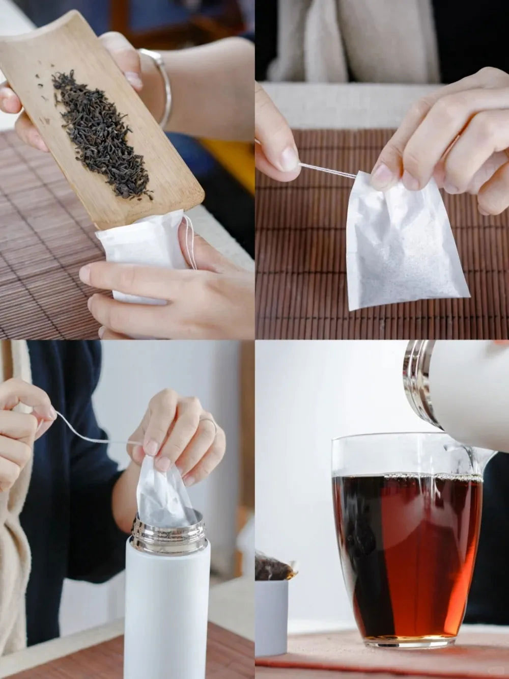 Sanhe Liupao Tea Thermos Steeping
