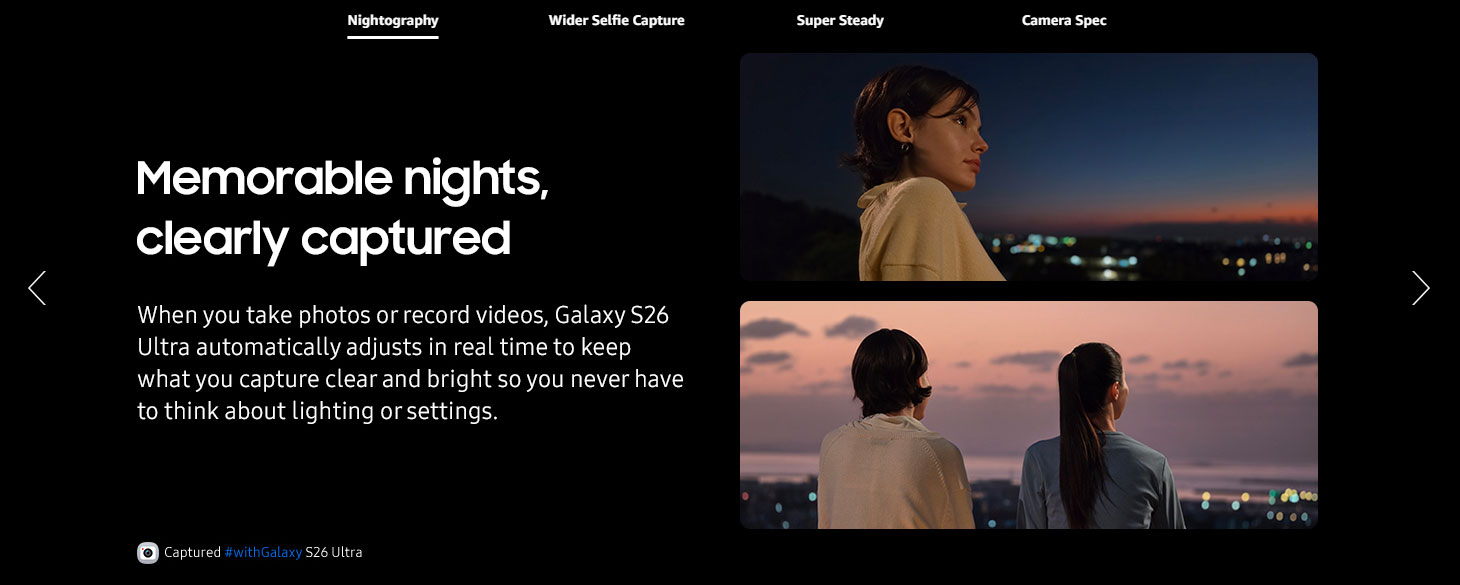 Samsung Galaxy S26 Ultra Product View 3