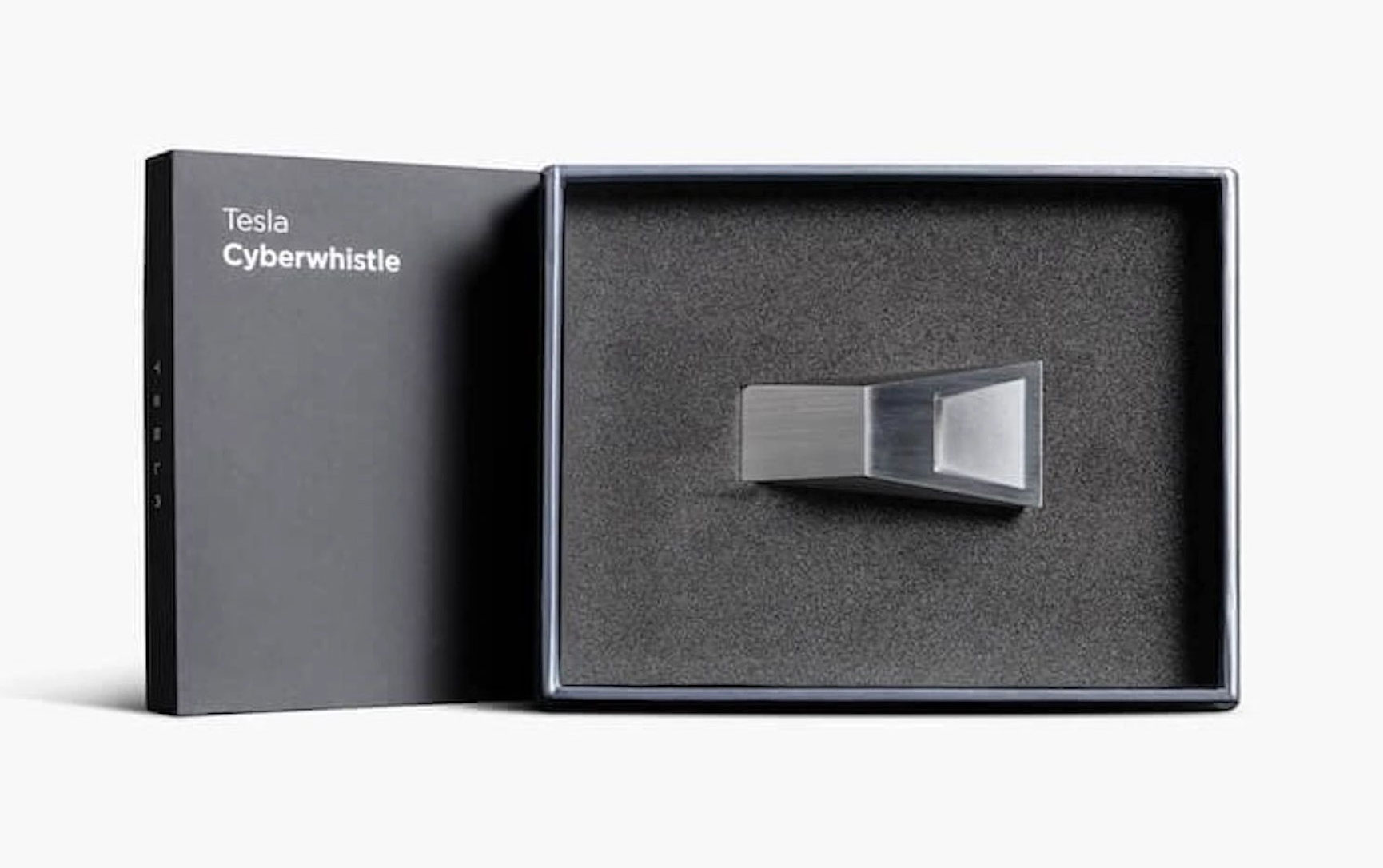 Tesla and Elon Musk mock ‘silly Apple Cloth’ with new Cyberwhistle that’s equally as overpriced and useless