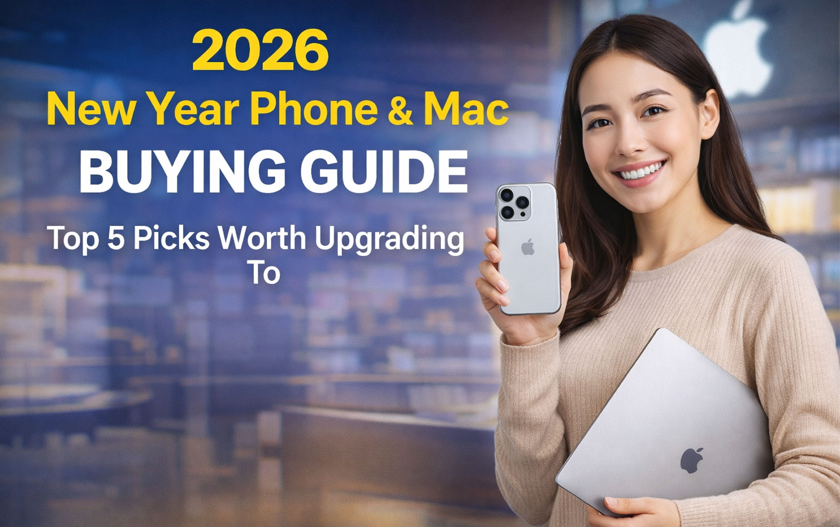 2026 New Year Phone & Mac Buying Guide: Top 5 Picks Worth Upgrading To