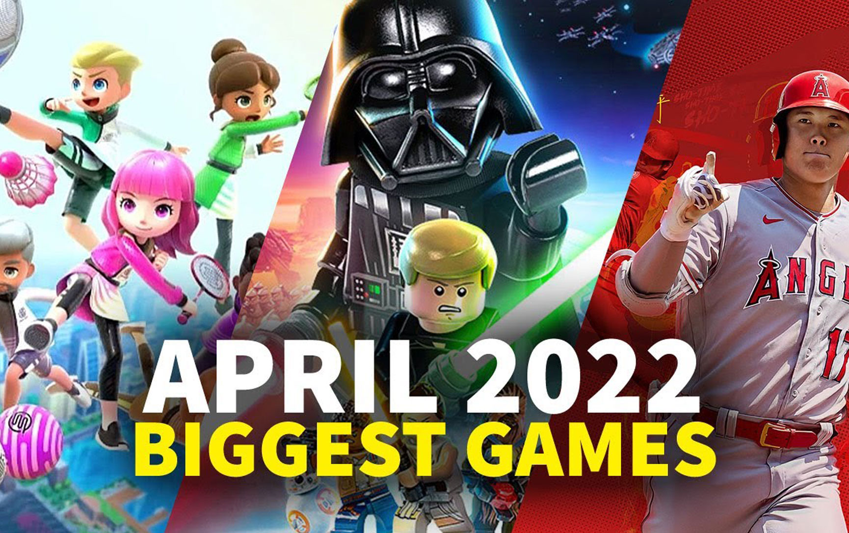 The Biggest Games Releasing In April: MLB The Show 22, Lego Star Wars, And More