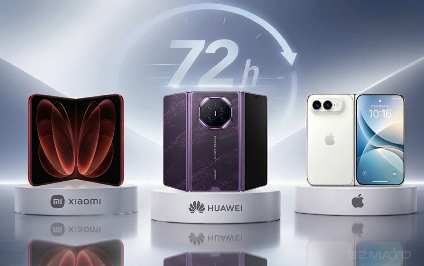 72-Hour Foldable Showdown: Huawei, Xiaomi, and Apple Go Head-to-Head