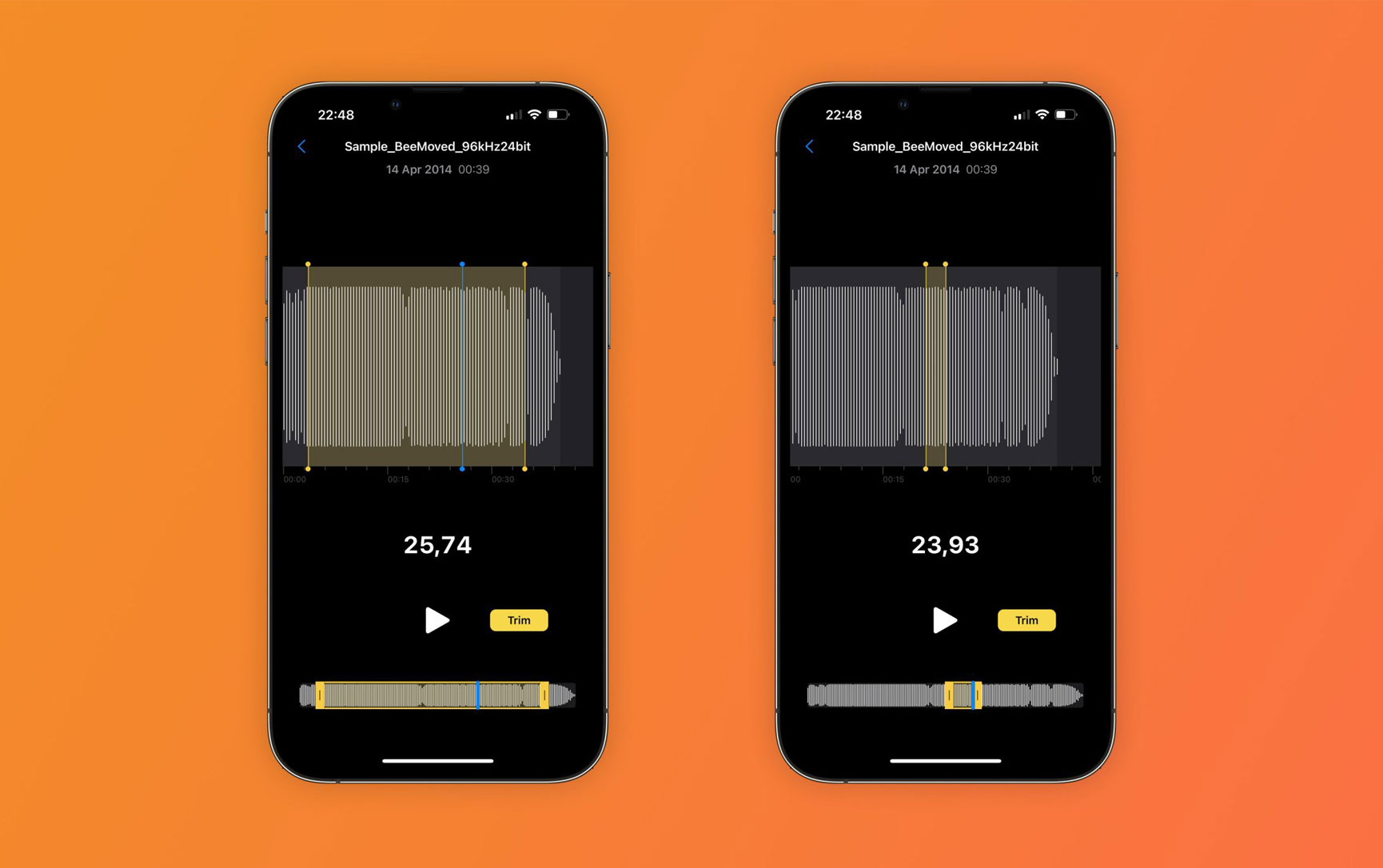 ‘Audio Trimmer’ lets users easily trim any audio files on iPhone and iPad