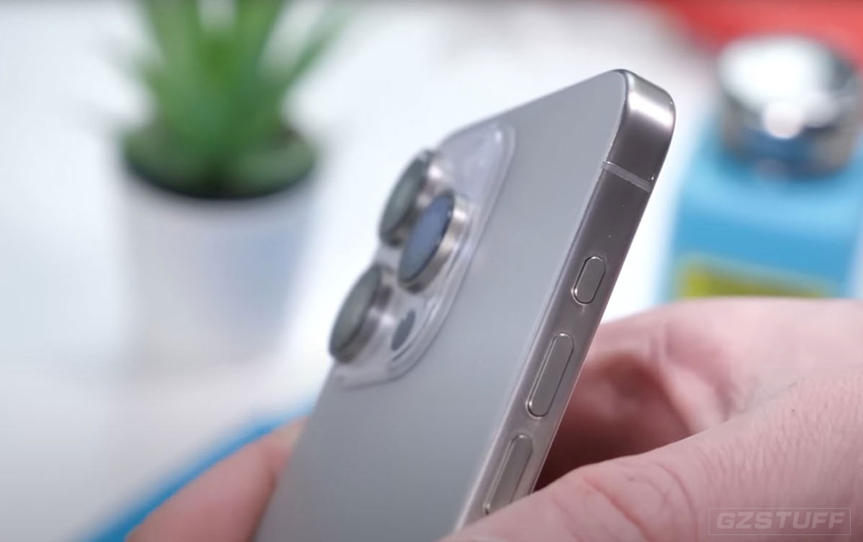 A close look at an insanely detailed fake iPhone 15 Pro Max