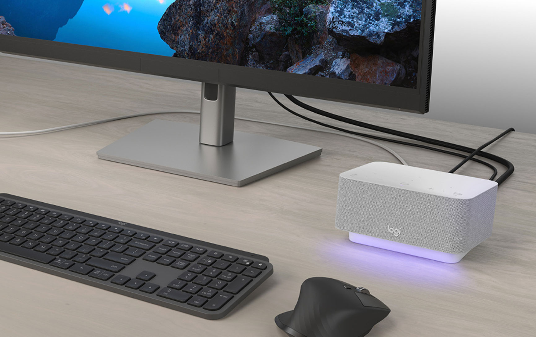 Logitech announces its own all-in-one ‘Logi Dock’ with built-in speakerphone