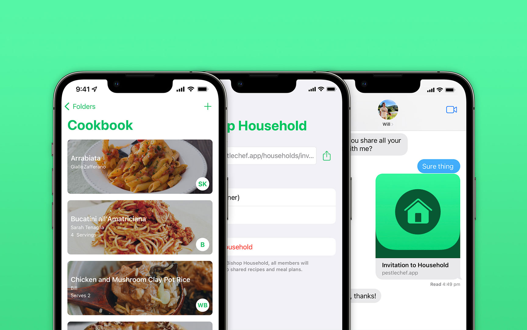 ‘Pestle’ recipe app now lets users share their cookbook with others